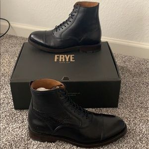 Frye Bowery Lace-Up Boots